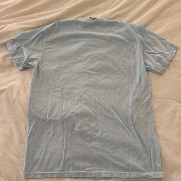 Light Blue Comfort Colors Key West T-Shirt - SIZE M - Picture 5 of 5